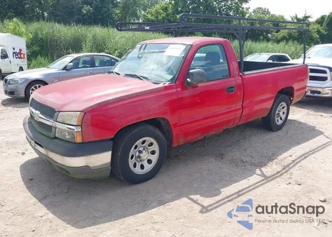 2005 Chevrolet Silverado 1500 Work Truck from USA, damaged, VIN 1GCEC14X25Z123747